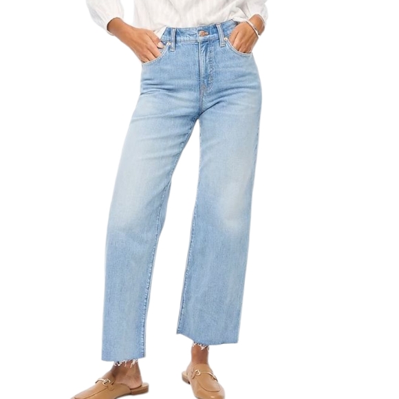 J. Crew Factory Denim - J. Crew Wide Leg Cropped jeans - 29.      G41